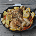 Need a dinner that is easy enough for weeknights, but fancy enough for weekends? This lemon pepper chicken will fit the bill!