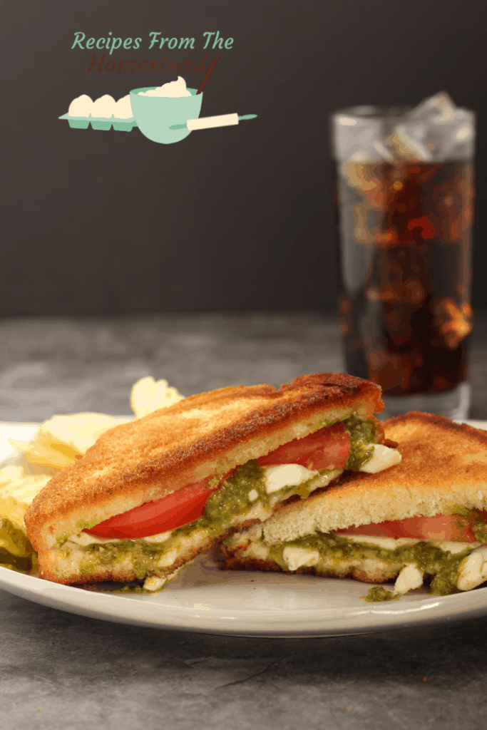 caprese grilled cheese