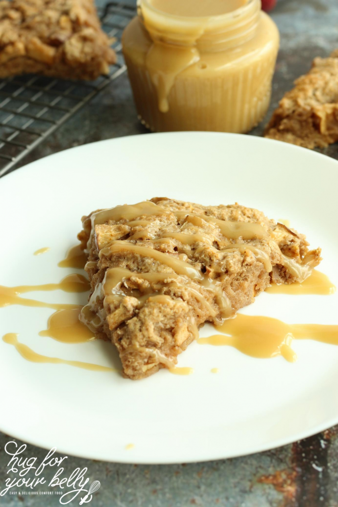 Caramel Apple Scones