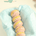 lavender lemon French macaroons