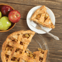 apple pie with cheddar cheese crust