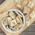 Italian Parmesan crackers