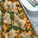 sheet pan chicken dinner