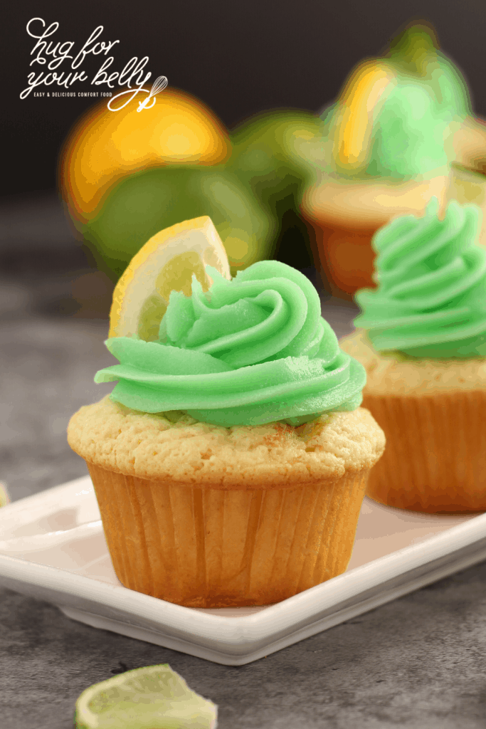 cupcake on white plate