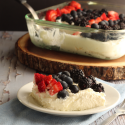 Easy Crustless No Bake Cheesecake