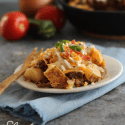 Loaded Potato Taco Bake