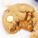 caramel stuffed cookie