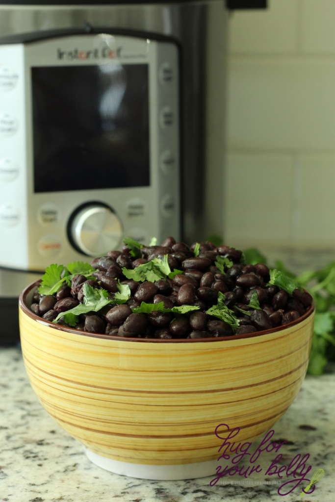 Quick and Easy Black Beans (in the Instant Pot)