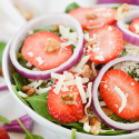 Strawberry Spinach Salad