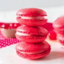Cherry Macarons 
