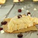Cranberry White Chocolate Scones