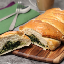 Spinach and Cheese Breakfast Braid