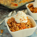 Peach Jam Crisp