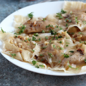 Pumpkin Ravioli with Brown Butter Sage Sauce
