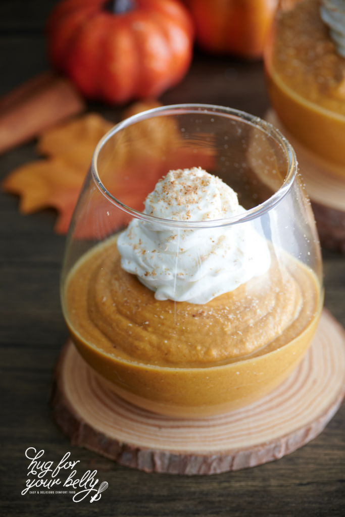 Easy No Bake Pumpkin Mousse