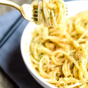 Spaghetti Aglio e Olio with Breadcrumbs