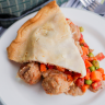 Easy Meatball Pie